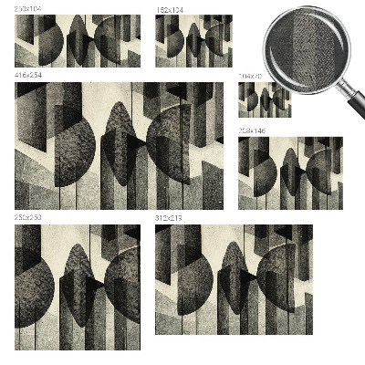 Bildtapete Geometrische Formen