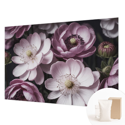 Wand-Fototapete mit floralem Motiv