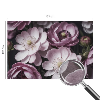Wand-Fototapete mit floralem Motiv