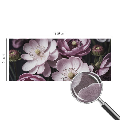 Wand-Fototapete mit floralem Motiv