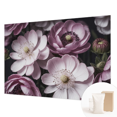 Wand-Fototapete mit floralem Motiv