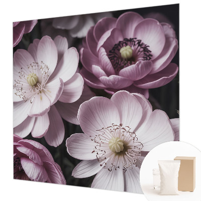 Wand-Fototapete mit floralem Motiv