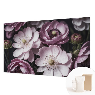 Wand-Fototapete mit floralem Motiv
