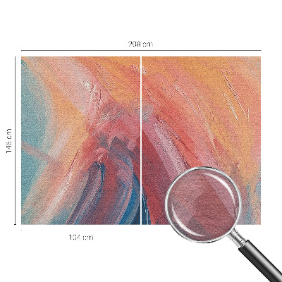 Fototapete mit farbenfrohen Explosionen als Motiv