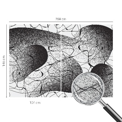 Vlies-Fototapete mit abstraktem Muster