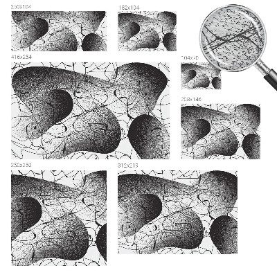 Vlies-Fototapete Abstraktes Muster