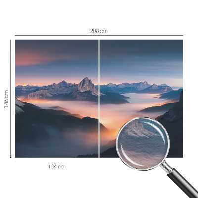 Motivtapete aus Vlies Die aufgehende Sonne