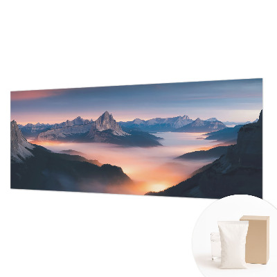 Motivtapete aus Vlies mit dem Motiv der aufgehenden Sonne