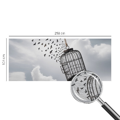 Vlies-Fototapete nach Maß mit einem Motiv fliegender Vögel