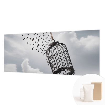 Vlies-Fototapete nach Maß mit einem Motiv fliegender Vögel