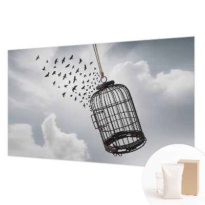 Vlies-Fototapete nach Maß mit einem Motiv fliegender Vögel