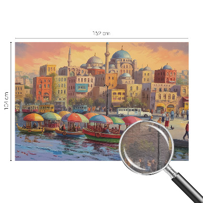 Vlies-Fototapete fürs Wohnzimmer Stadtküste