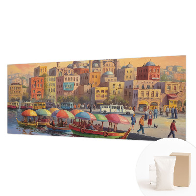 Vlies-Fototapete fürs Wohnzimmer Stadtküste