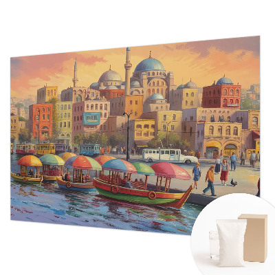 Vlies-Fototapete fürs Wohnzimmer Stadtküste