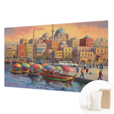 Vlies-Fototapete fürs Wohnzimmer Stadtküste