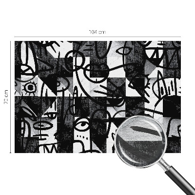 Vlies-Fototapete fürs Schlafzimmer Chaos zeichnen