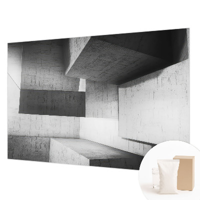 Vlies-Fototapete fürs Kinderzimmer mit geometrischen Skulpturen als Motiv