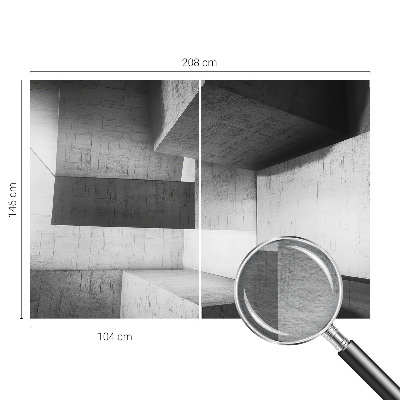 Vlies-Fototapete fürs Kinderzimmer mit geometrischen Skulpturen als Motiv