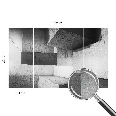 Vlies-Fototapete fürs Kinderzimmer Geometrische Skulpturen