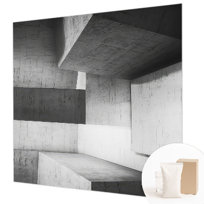 Vlies-Fototapete fürs Kinderzimmer mit geometrischen Skulpturen als Motiv