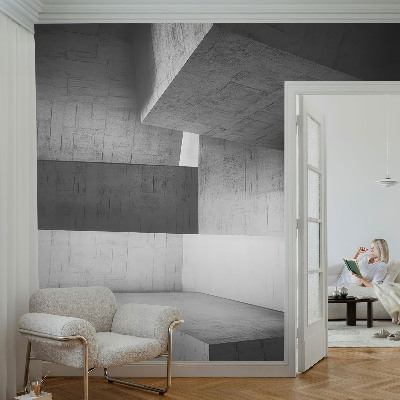 Vlies-Fototapete fürs Kinderzimmer mit geometrischen Skulpturen als Motiv