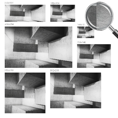 Vlies-Fototapete fürs Kinderzimmer Geometrische Skulpturen