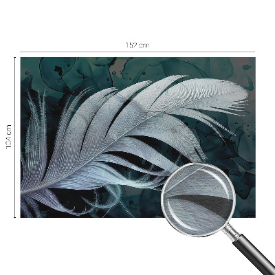 Bedruckte Vlies-Fototapete Ätherische Feder