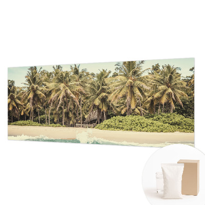 Wand-Fototapete mit tropischem Strandmotiv