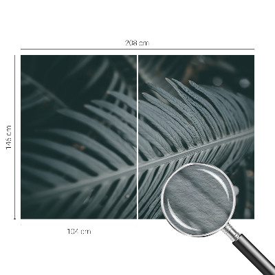 Fototapete nach Maß mit Motiv grünes Blatt