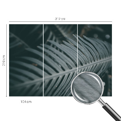 Fototapete nach Maß mit Motiv grünes Blatt