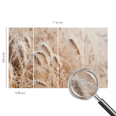 Fototapete mit einer Winterlandschaft