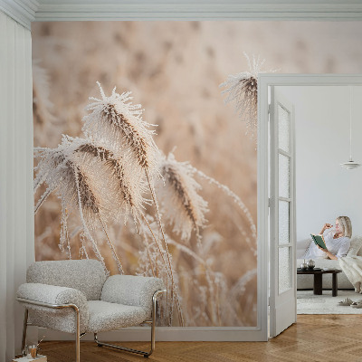 Fototapete mit einer Winterlandschaft