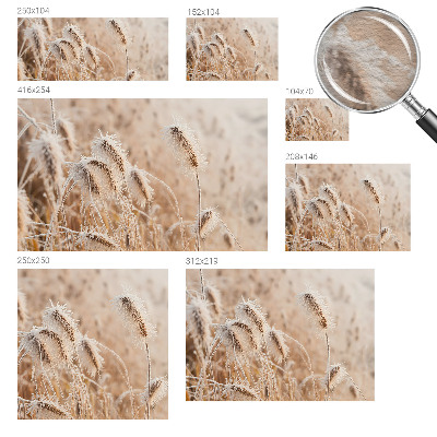Fototapete mit einer Winterlandschaft