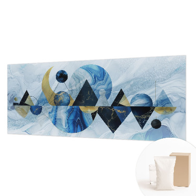 Dekorative Wand-Fototapete mit kosmischem Motiv für ein elegantes Raumambiente
