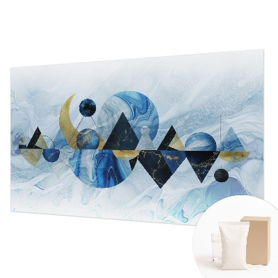 Dekorative Wand-Fototapete mit kosmischem Motiv für ein elegantes Raumambiente