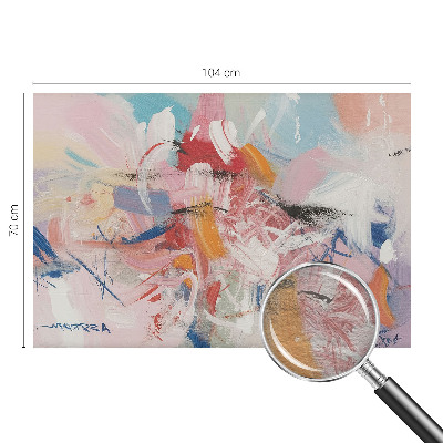 Fototapete fürs Kinderzimmer mit harmonischer abstrakter Illustration
