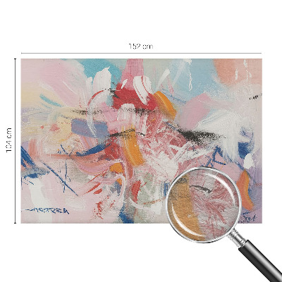 Fototapete fürs Kinderzimmer mit harmonischer abstrakter Illustration