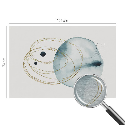 Fototapete mit abstraktem Verbindungsdesign