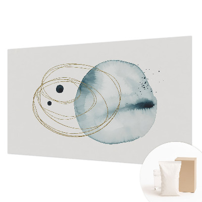 Fototapete mit abstraktem Verbindungsdesign