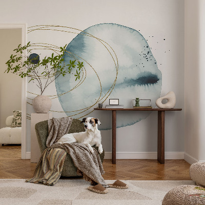 Fototapete mit abstraktem Verbindungsdesign