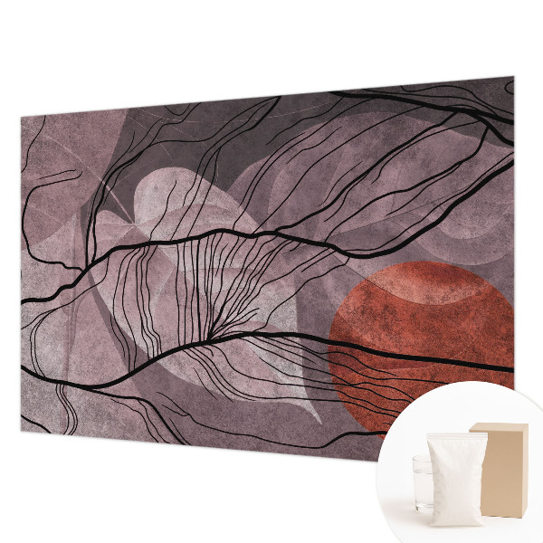 Fototapete fürs Wohnzimmer Energetische Abstraktion