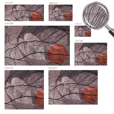 Fototapete fürs Wohnzimmer Energetische Abstraktion
