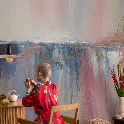 Fototapete aus Vlies Farbenfrohe Abstraktion