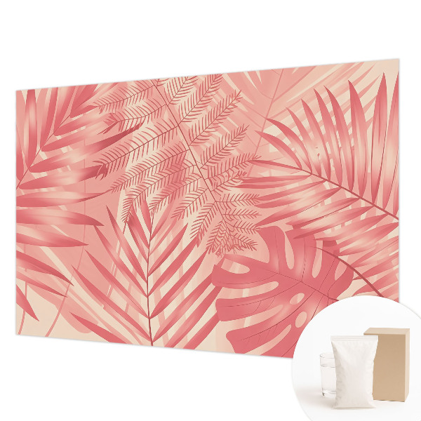 Vlies-Fototapete fürs Wohnzimmer Tropische Blätter