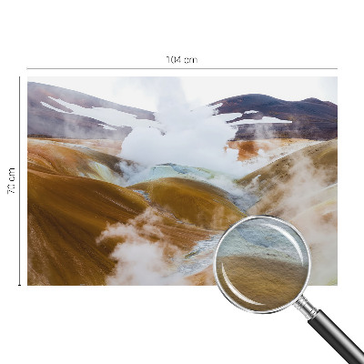 Vlies-Fototapete nach Maß mit Motiv eines Vulkanhügels