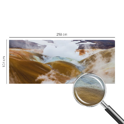 Vlies-Fototapete nach Maß mit Motiv eines Vulkanhügels