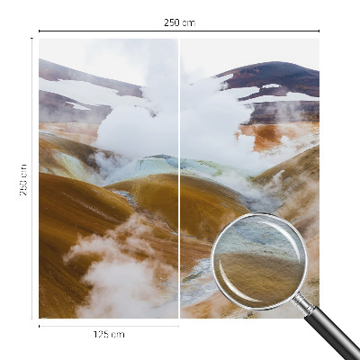 Vlies-Fototapete nach Maß mit Motiv eines Vulkanhügels