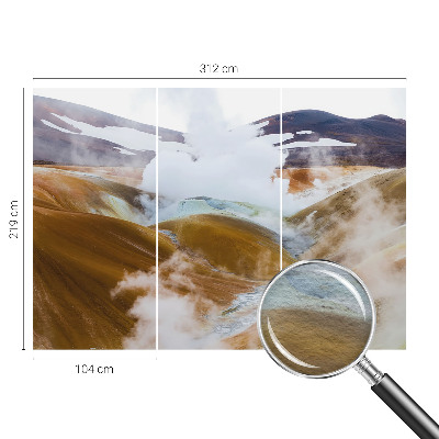 Vlies-Fototapete nach Maß mit Motiv eines Vulkanhügels