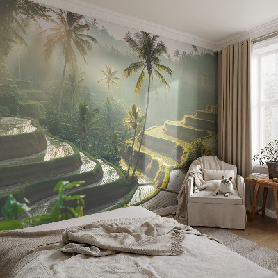Vlies-Fototapete fürs Schlafzimmer mit Motiv 'Paradiesterrassen'