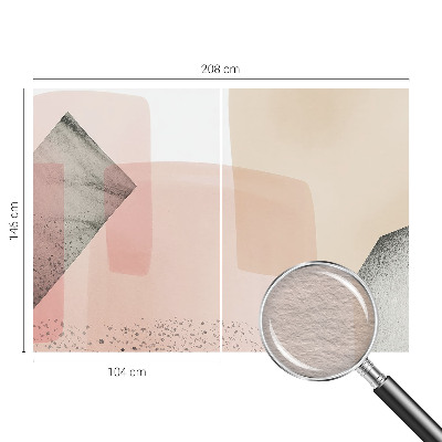 Wand-Fototapete Zarte Figuren